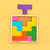 Tetris En Madera - Encaje Trabado
