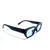 Óculos Califórnia - Preto com azul - Óculos Rutker 