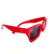Óculos Box - Vermelho na internet