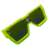 Óculos Star - Verde Neon - loja online
