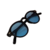 Óculos Raul - Preto e azul - comprar online