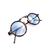 Óculos Cancun - Animal Print com azul - Óculos Rutker 