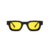 Óculos Durden - Preto e Amarelo - comprar online