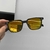 Óculos Vegas - Preto com amarelo espelhado - comprar online