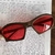 Óculos Luke - Marrom e vermelho