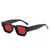 Óculos Durden - Preto com vermelho - Polarizado