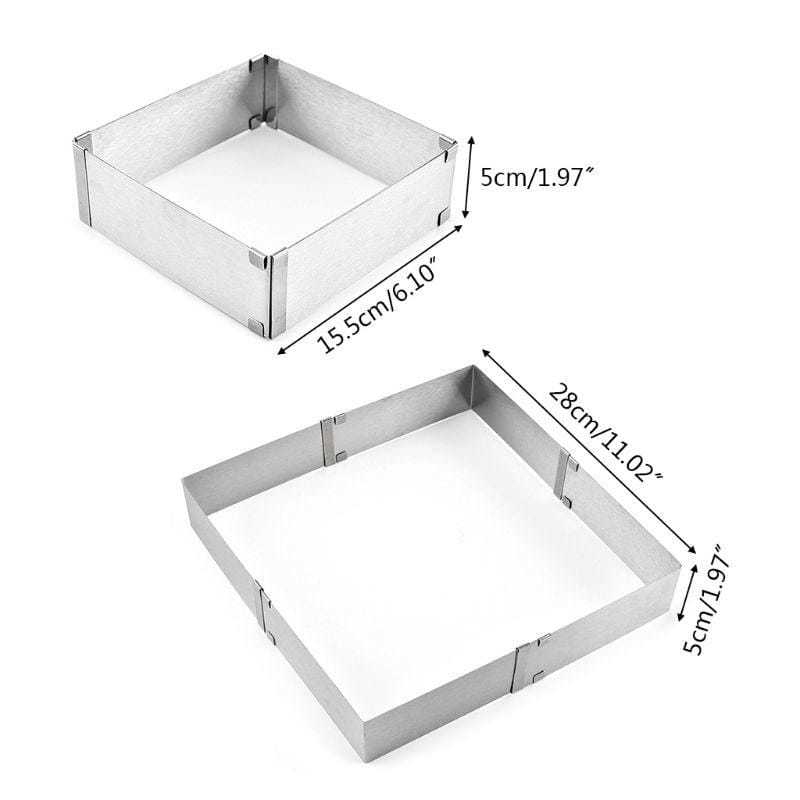 Molde rectangular extensible - Comprar en Giovalma