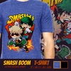 SMASH BOOM!! - Azul - Playera