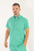 Camisa de Linho Clase Verde - comprar online