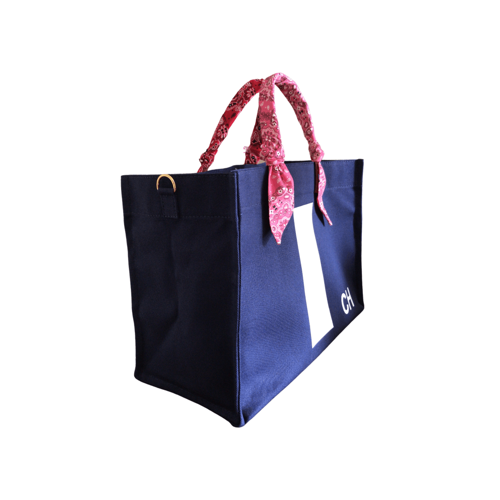 Lady Bag - bolsa azul marinho personalizada