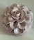 Pote decorativo flor em cerâmica - rosa bebê - comprar online