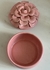 Pote decorativo flor em cerâmica - pêssego na internet