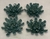 Flor verde em cerâmica - unidade - Casamia