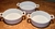 Jogo de 3 bowls redondos em porcelana na internet
