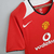 Camisa Manchester United Retrô 2004/2006 Nike Home Vermelha Masculina Premier League Cr7