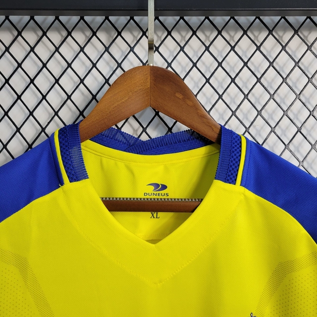 Camisa Al-Nassr FC Home 2022/2023 Amarela e Azul – Versão Jogador