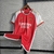 Camisa titular Arsenal 23/24 Home s/n° Adidas Vermelho e Branco Masculina versão torcedor dos Gunners