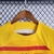 Camisa Barcelona IV 23/24 NIKE manga longa na cor amarela versão torcedor com escudo bordado e gola careca