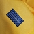 Camisa Barcelona IV 23/24 NIKE manga longa na cor amarela versão torcedor com escudo bordado e gola careca