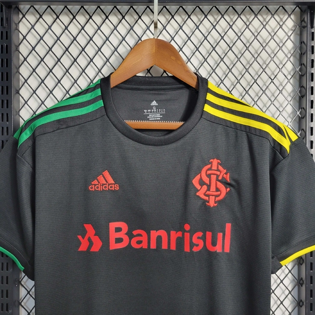 Camisa Internacional III 22/23 Adidas - Preta