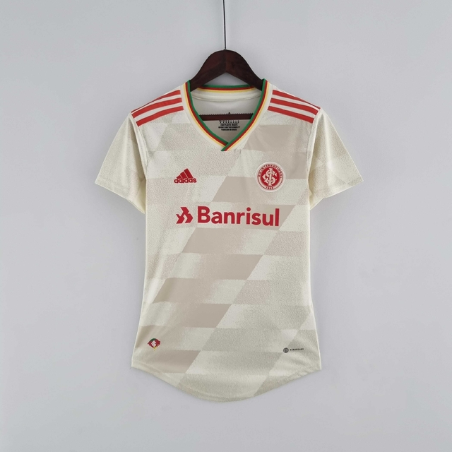 Camisa Internacional II 22/23 Torcedor Adidas Feminina - Bege