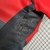 Camisa Flamengo I 23/24 Adidas Feminina S/N° Vermelha e Preto com gola em V, Camisa titular do rubro negro carioca.
