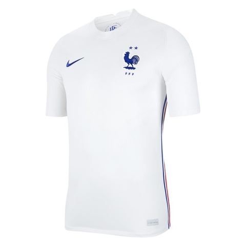 Camisa França II 20/21 Nike Masculina Torcedor Branco-Casa do Manto J