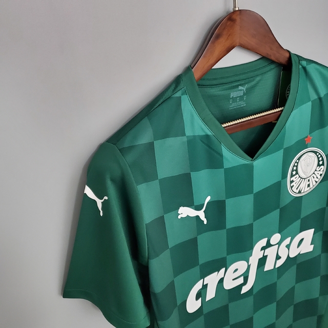 Camisa Palmeiras I 21/22 Masculina Torcedor Verde