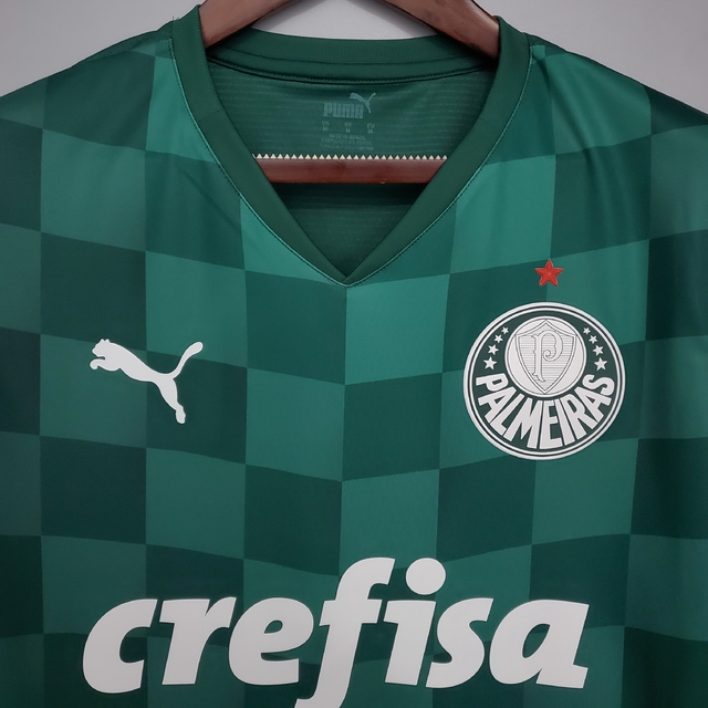 Camisa Palmeiras I 21/22 Masculina Torcedor Verde