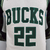 Camiseta Regata NBA Milwaukee Bucks Nike 2022 Branca e verde Middleton #22