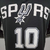 Camiseta Regata Swingman NBA San Antonio Spurs Nike Preta Basquete #10