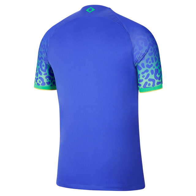 Camisa Brasil Nike 22/23 Copa do Mundo Masculina Torcedor Azul