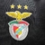 Camisa reserva Benfica Away 23/24 Adidas Preta Masculina Versão Torcedor na Champions League