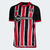 Camisa Reserva São Paulo II 23/24 Adidas Masculina Versão Torcedor Listrada Tricolor SPFC Morumbi