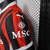 Camisa-Titular-AC-Milan-Home-24-25-Puma-Vermelho-e-Preto-Masculina-Jogador-SerieA-Italiana-Rossonero-San-Siro-Futebol-