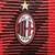 Camisa AC Milan titular 23/24 Puma home masculina vermelha versão torcedor para serie A