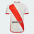 Camisa Titular River Plate Home 23/24 Adidas Masculina Torcedor Branco e Vermelho Libertadores