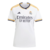 Camisa-Titular-Real-Madrid-I-Home-23-24-Adidas-Branca-Feminina-Torcedor-Merengues-Galaticos-Madridistas-Bernabeu-La-Liga-Champions-League