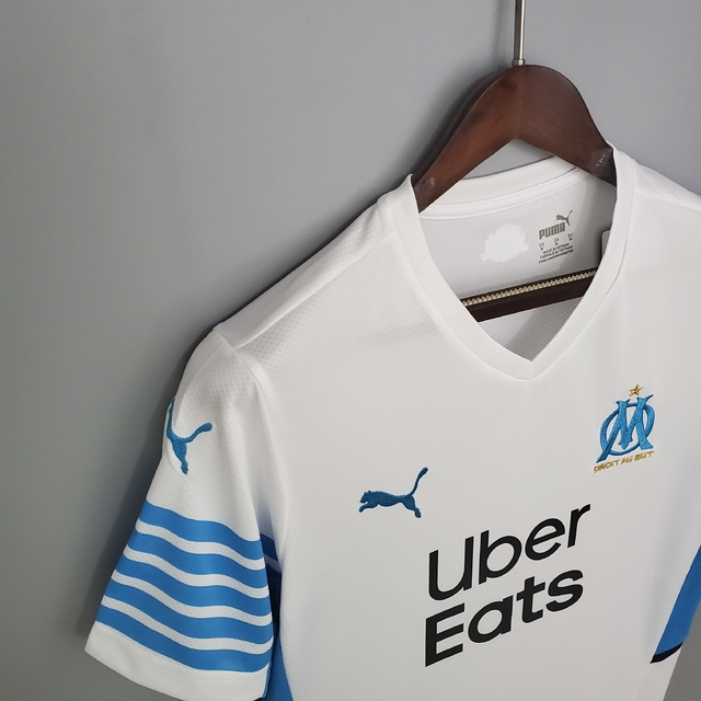 Camisa Olympique de Marseille Home 21/22 s/n° Torcedor Puma