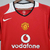 Camisa Manchester United Retrô 2004/2006 Nike Home Vermelha Masculina Premier League Cr7