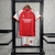 Kit-Infantil-Arsenal-Home-23-24-Adida-Vermelho-Menino-Menina-Torcedor-Gunners-Premier-League-Conjunto-Infantil