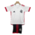 Kit-Infantil-Reserva-Flamengo-24-25-Away-Adidas-Branco-Unissex-Torcedor-Futebol-Authentic-Oficial-Brasileirão-CRF-Mengo-FLA-Nação-Rubronegra-Maracanã-