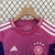 Kit-Infantil-Reserva-Seleção-Alemanha-Away-II-24-25-Adidas-Roxo-e-Rosa-Unissex-Torcedor-Authentic-Oficial-Futebol-Eurocopa-Fifa-Germany-Bavaros-Sane-Musiala-