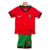 Kit-Infantil-Titular-Seleção-Portugal-Home-I-24-25-Nike-Vermelho-Unissex-Torcedor-Authentic-Oficial-Futebol-Eurocopa-Fifa-CR7-Lusos--