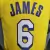 Camiseta Regata Swingman NBA Los Angeles Lakers Nike Amarela Masculina 2022 Basquete #6 James