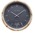 Reloj Madera 45 cm con fondo Gris