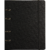 Caderno Organizador Argolado Pautado - Preto Clássico (17x24)