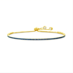 Pulsera Tennis Gold