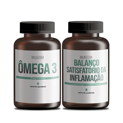 Balanço Satisfatório da Inflamação + Ômega 3 1000mg