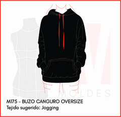 M175 - BUZO CANGURO OVERSIZE (PAPEL)